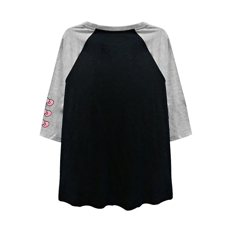 Hello Kitty Ladies Wink Kitty Raglan