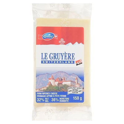 Emmi Switzerland Gruyere Cheese, 150 g