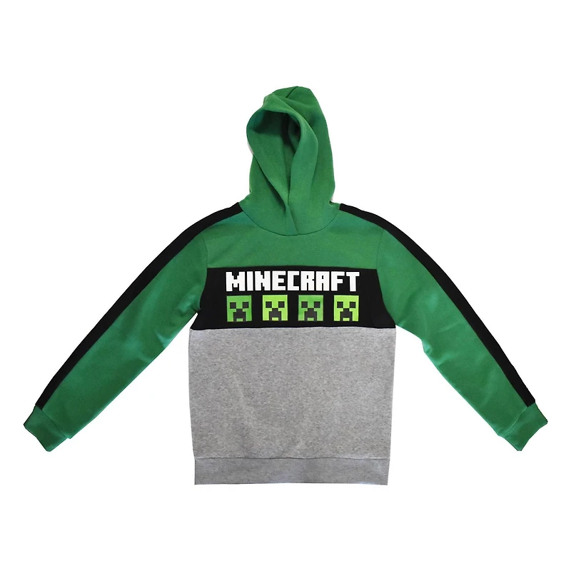 Sweat à capuche à manches longues Minecraft Four Creepers pour garçon