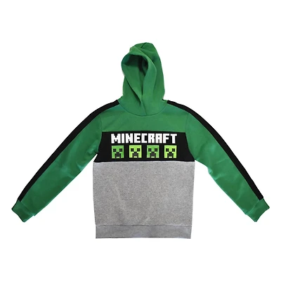 Sweat à capuche à manches longues Minecraft Four Creepers pour garçon