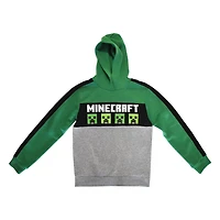 Sweat à capuche à manches longues Minecraft Four Creepers pour garçon