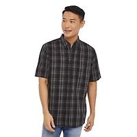 George Men's Plus short Sleeve Woven Shirt