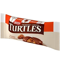 2 morceaux, caramel onct. et pacanes croq. nappés de riche choc., prép. au Canada, sans gluten, cacao provenant à 100 % de sources durables, arômes naturels, bas de Noël 33 g 33 g