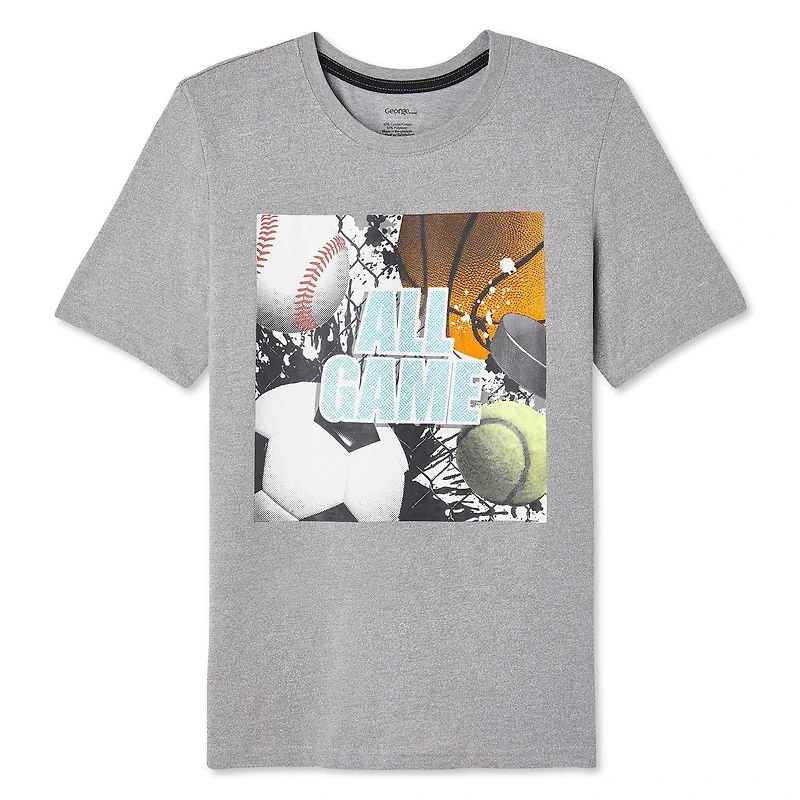 George Boys' Active Graphic Tee