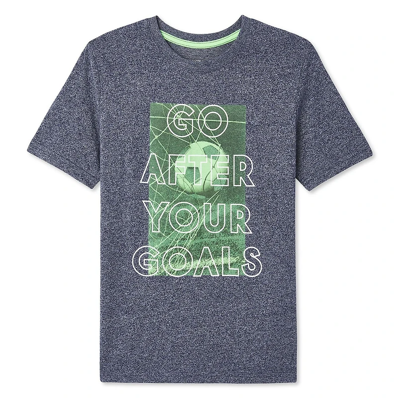 T-shirt de sport avec imprimé graphique George pour garçons