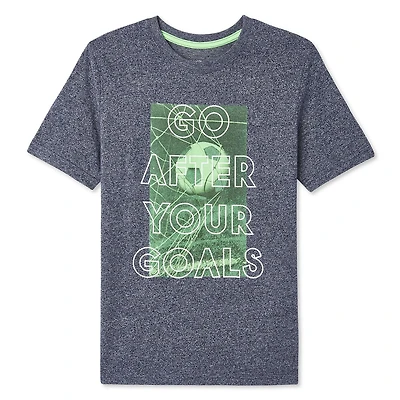 T-shirt de sport avec imprimé graphique George pour garçons