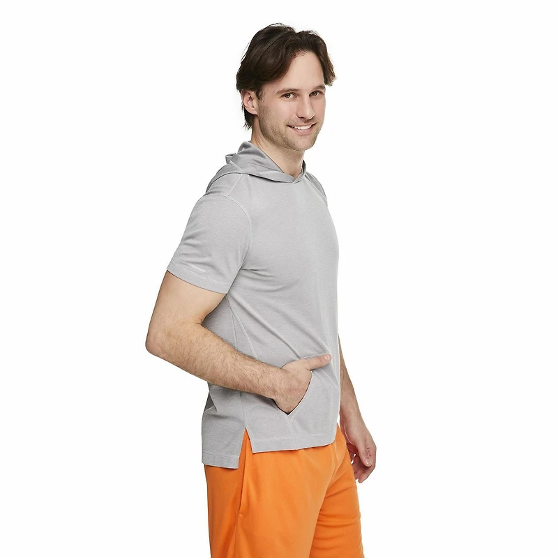T-shirt à manches courtes avec capuchon Athletic Works pour hommes