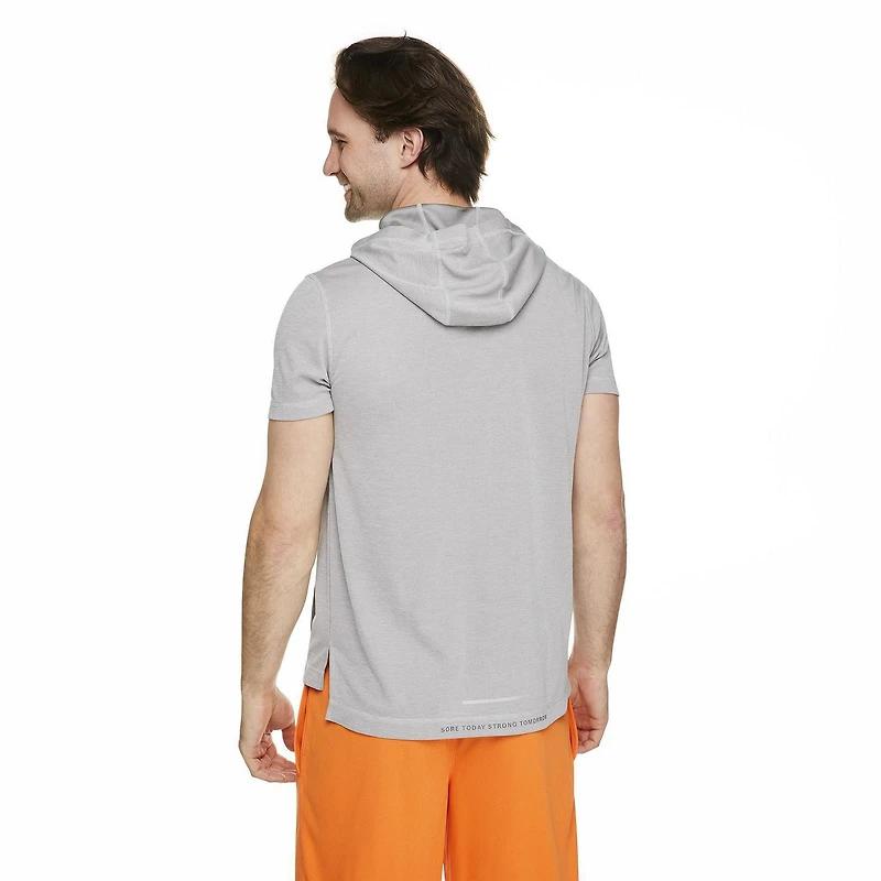 T-shirt à manches courtes avec capuchon Athletic Works pour hommes