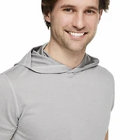 T-shirt à manches courtes avec capuchon Athletic Works pour hommes