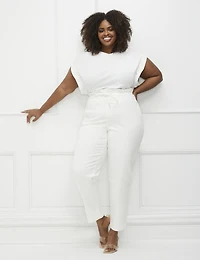 ELOQUII Elements Tee-shirt à Manches Coupées