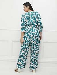 ELOQUII Elements Combinaison à Manches Kimono Grande Taille Pour Femmes