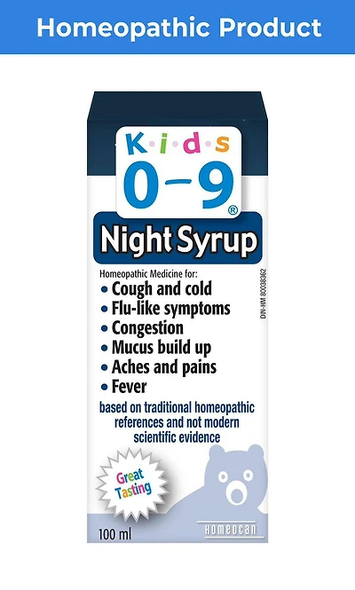 Kids 0-9 Night Syrup, 100ml