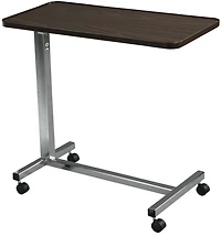 Table de lit à plateau non inclinable chrome de Drive Medcial