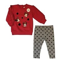 Disney, Minnie Mousse, pour filles, ensemble legging 2pcs