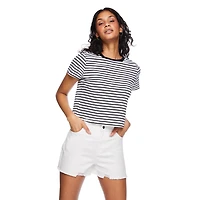 T-shirt raccourci George pour femmes