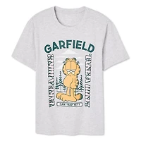 Garfield Women's Boyfriend Crew Neckline Tee, Sizes XS-XL