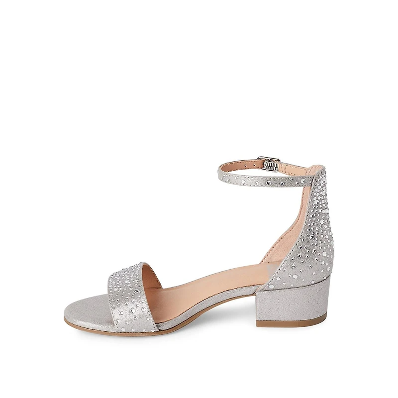 Madden NYC Girls' Dress Sandals, Wide Width Sizes 13-4