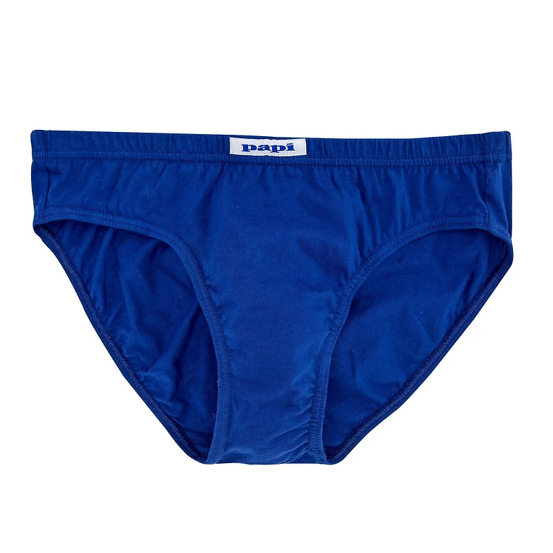 PAPI Slips Taille Basse En Coton Premium pour Hommes, Pacquet de 6