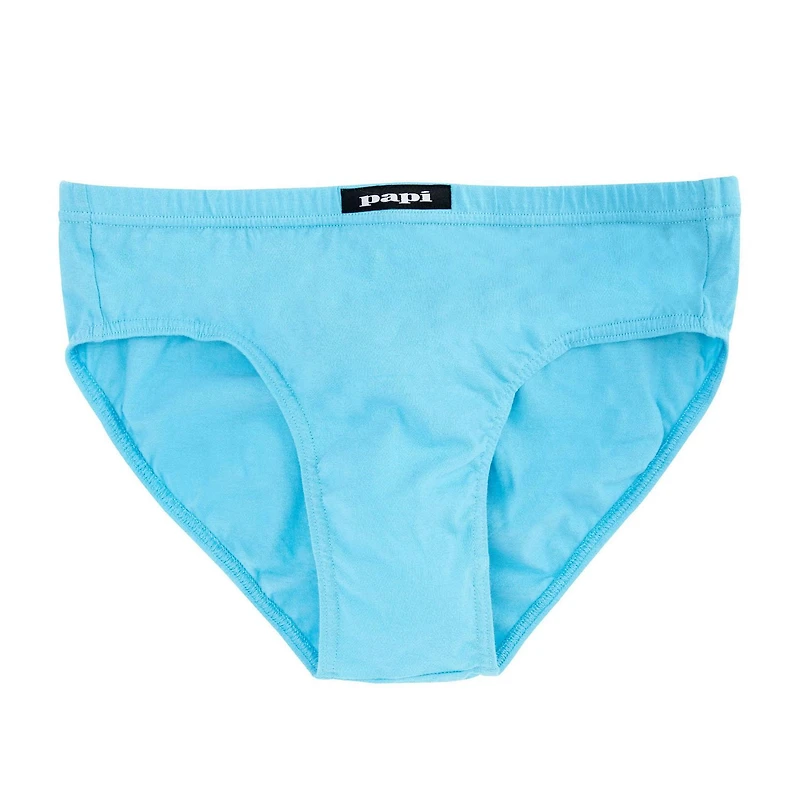 PAPI Slips Taille Basse En Coton Premium pour Hommes, Pacquet de 6
