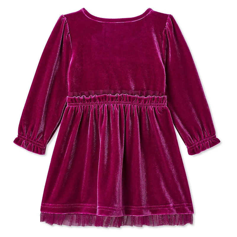 Robe en velours George pour bébés filles