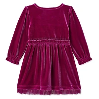 Robe en velours George pour bébés filles