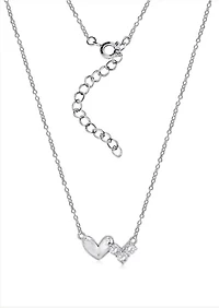 Luxury Designs Inspirational Sterling Silver Sisters Necklace