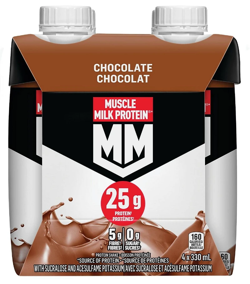 Muscle Milk Protein Chocolat Muscle Milk Protein Chocolat 4x330mL
