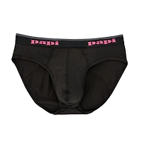 PAPI Men's Microfiber Low-Rise Briefs, Pack of 5