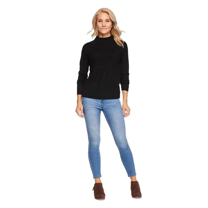 Iyla Women's Mock Neckline Sweater