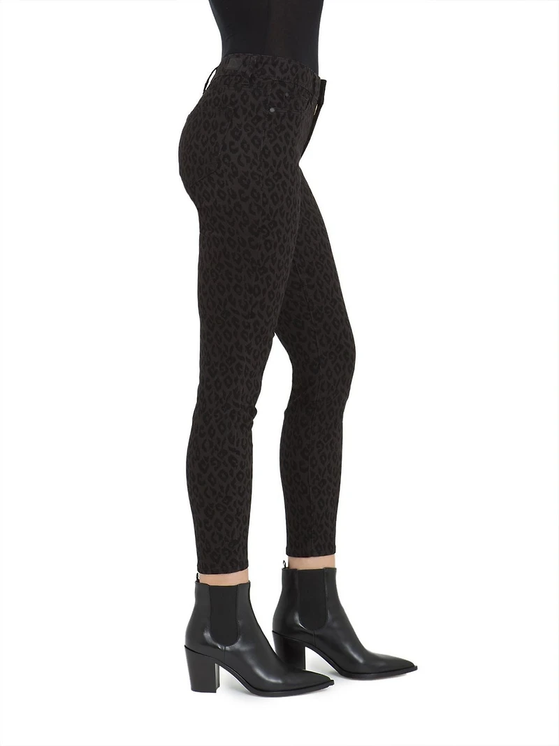 Leggings à la cheville haute taille Jordache pour femme