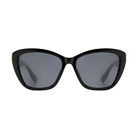 Time & Tru Black Cat-Eye Sunglasses