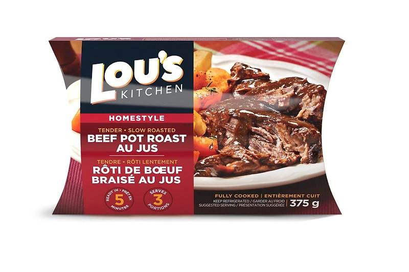 Lou's Kitchen Homestyle Rôti de Boeuf Braise au Jus