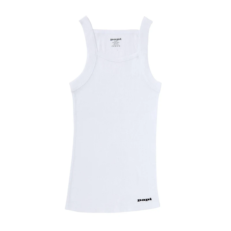 PAPI 3-Pack square neck tank tops