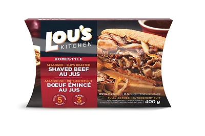 Lou's Kitchen Homestyle Bœuf Emincé Au Jus
