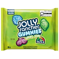 Bonbons gommeux JOLLY RANCHER GUMMIES Sour Original grand format, 96 g