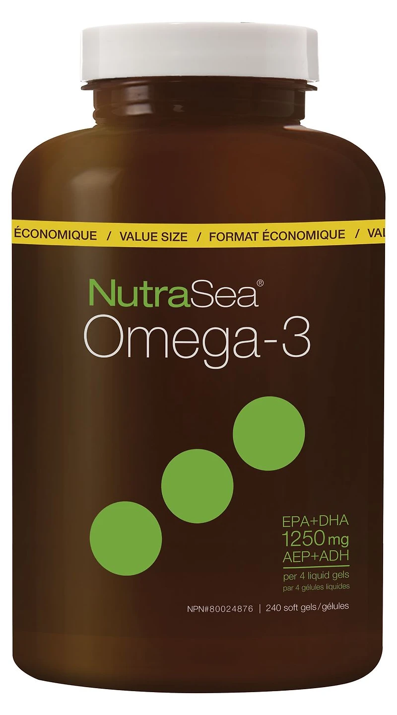 Gélules liquides NutraSea Oméga-3