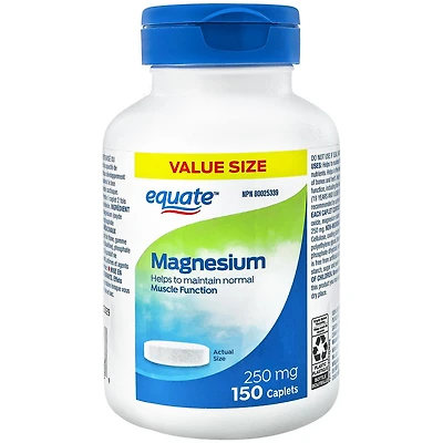 Equate Magnésium 250mg