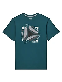 Reebok Men's Fragments Graphic Short Sleeve Tee