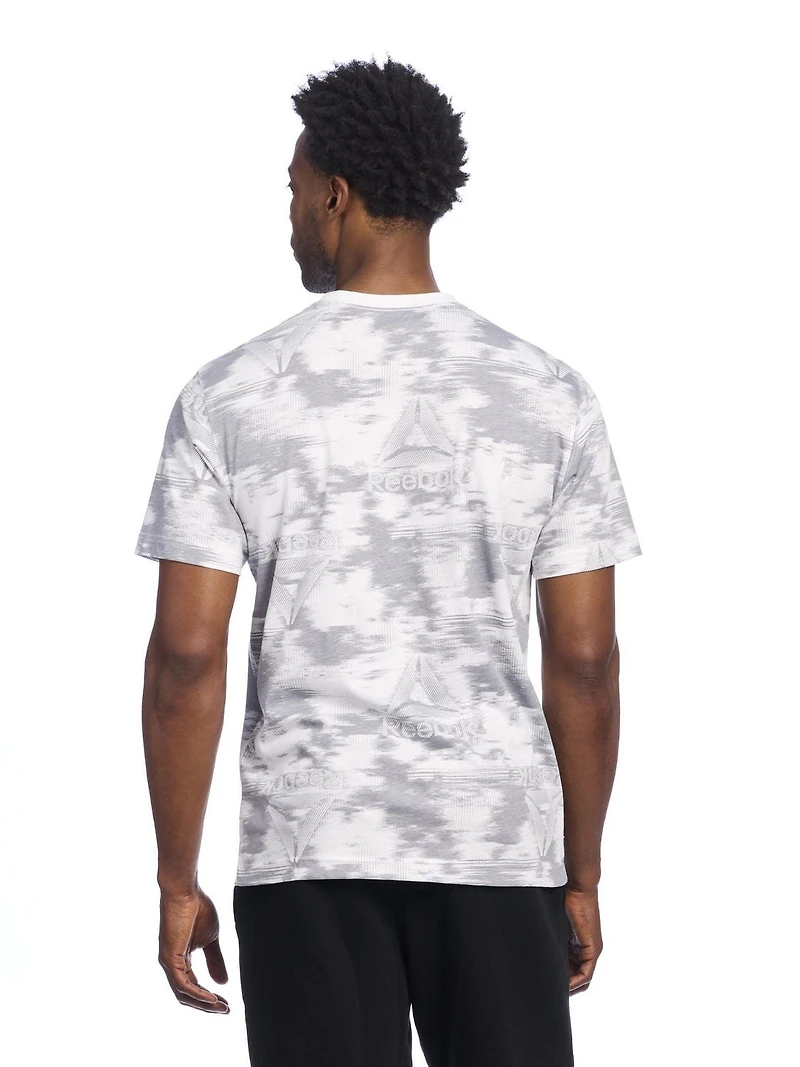 Reebok Men's Parallels AOP Short Sleeve Graphic Tee