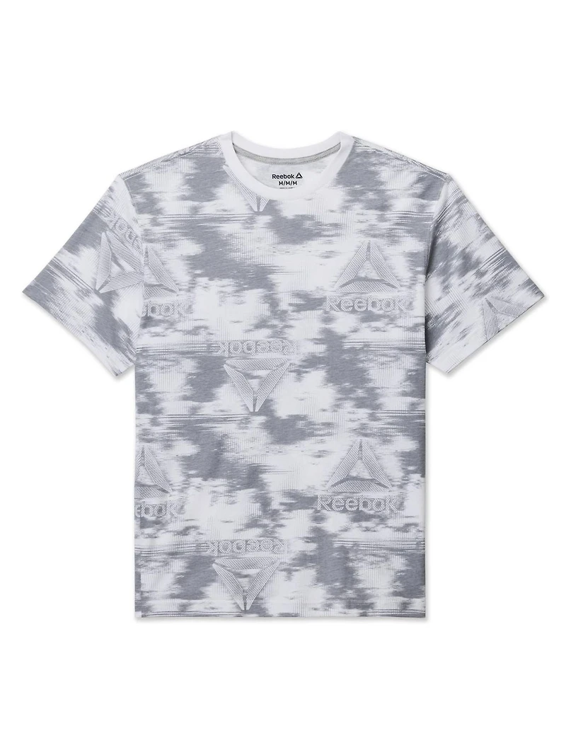 Reebok Men's Parallels AOP Short Sleeve Graphic Tee