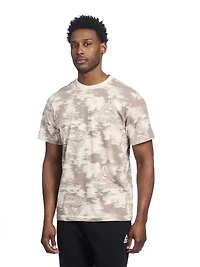 T-shirt graphique à manches courtes Parallels AOP de Reebok pour homme Tailles S-2XL