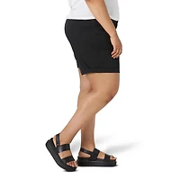 Lee Riders Women's Plus Comfort Waist Utility Short