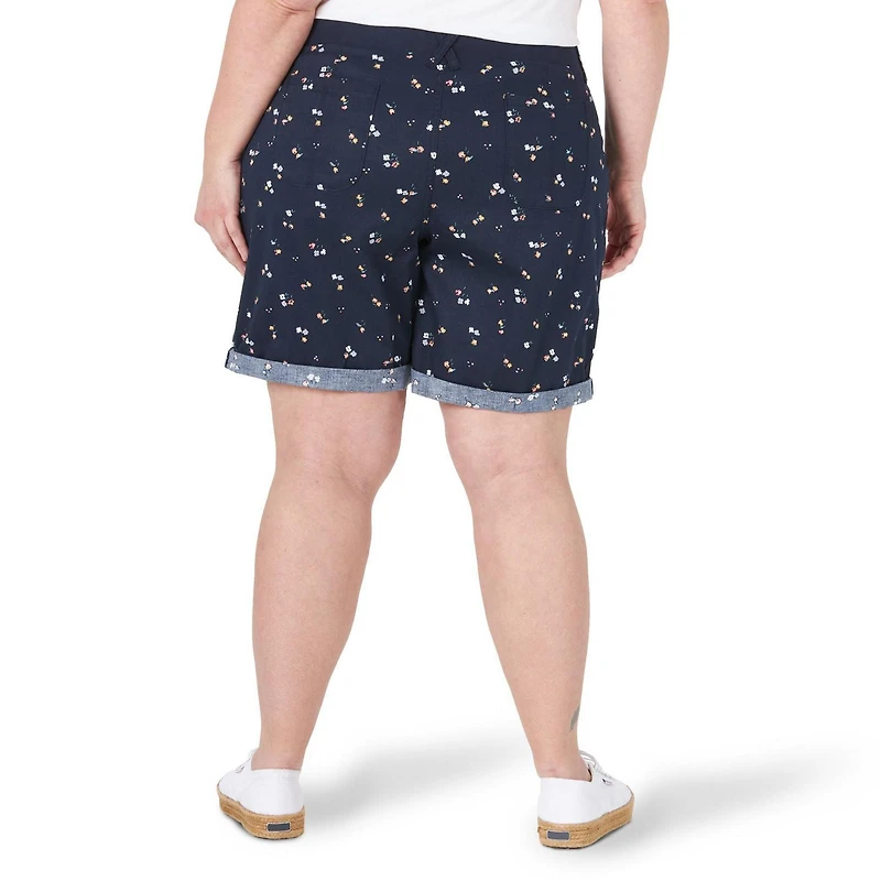 Lee Riders Women's Plus Comfort Waist Utility Short