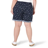 Lee Riders Women's Plus Comfort Waist Utility Short