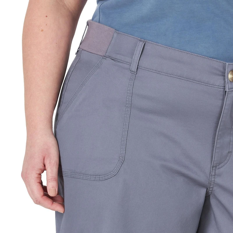 Lee Riders Women's Plus Comfort Waist Utility Short