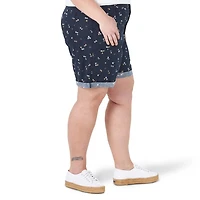 Lee Riders Women's Plus Comfort Waist Utility Short