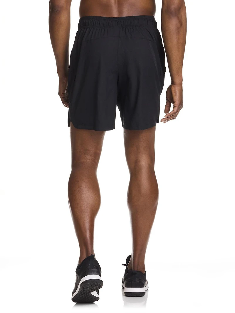 Short d'entraînement Reebok Pace Breaker pour homme, entrejambe de 7"