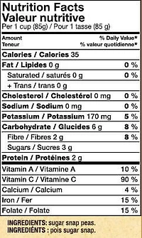 Pois sucrés sans-fil Family Favourites de Mann's 15 oz
