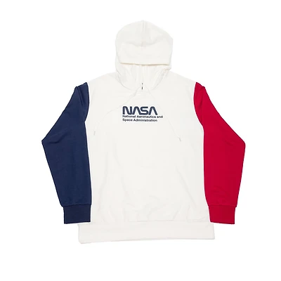 Sweat à capuche à manches longues NASA Block pour homme