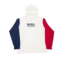 Sweat à capuche à manches longues NASA Block pour homme